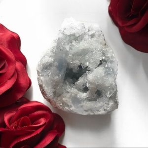 Druzy Celestite Cluster